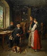 Bengt Nordenberg Before the Wedding oil painting
